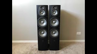Infinity Beta 50 3 Way Tower Home Floor Standing Speakers
