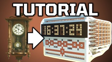 How to Build a Redstone Digital Clock