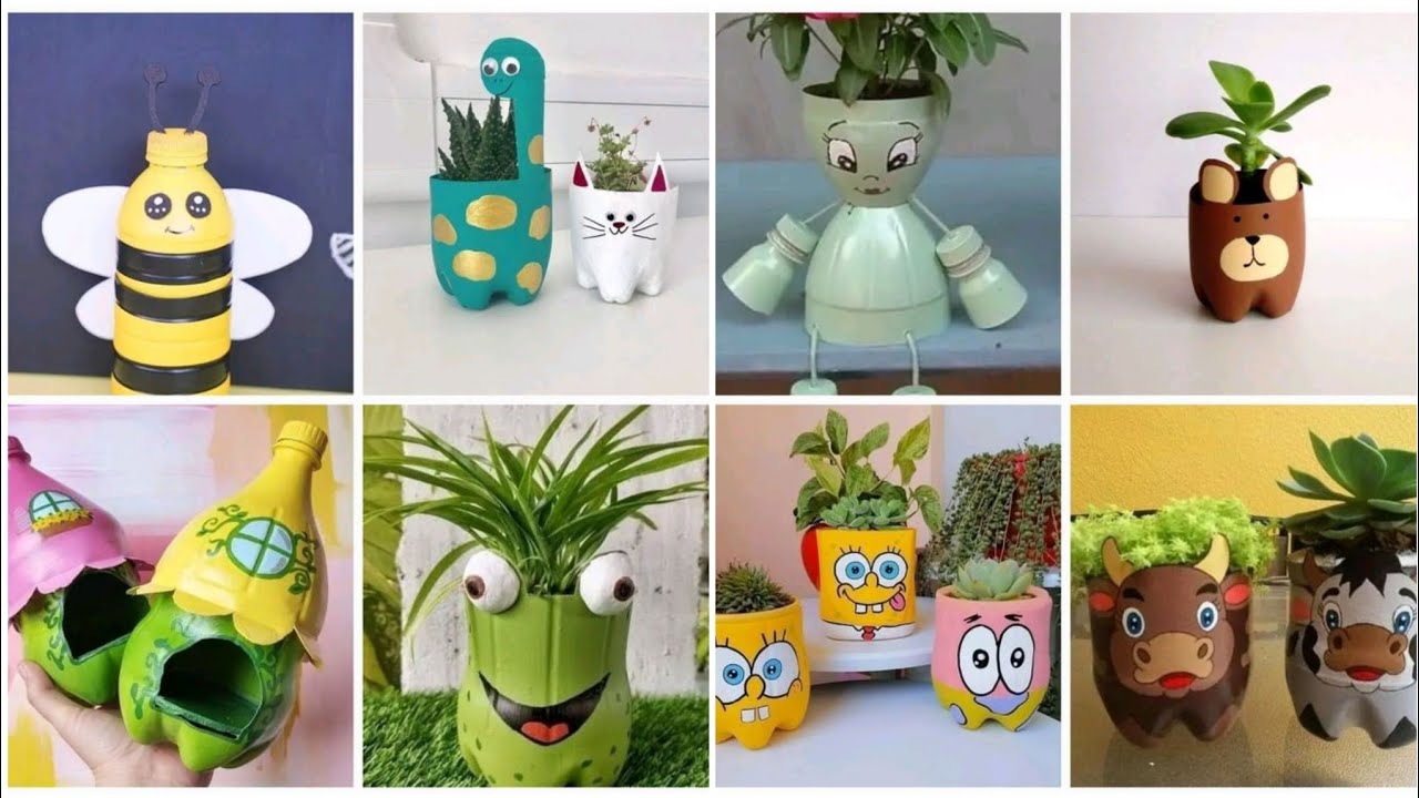 Stunning and fabulous plastic bottles recycling craft ideas 