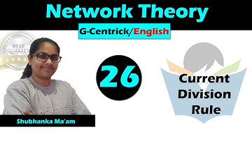 Lec 26 Current Division Rule