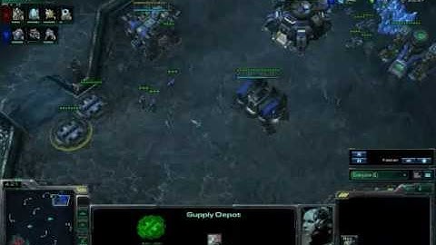 GTAI Terran Depot Walloff Algorithm v0.01 by Naph