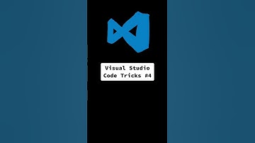 Visual Studio Code Tricks 4 #shorts #programming #coding