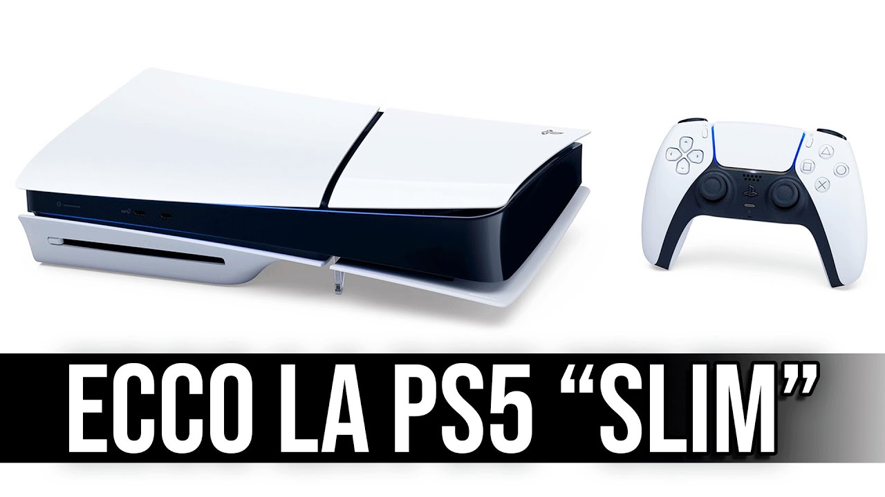 PS5 Slim: Annunciata la nuova PlayStation 5 