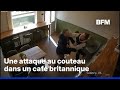 Angleterre: un homme attaque le client d'un café avec un couteau