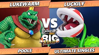 LMBM 2024 - Luckily (Piranha Plant) Vs. Lukewarm (King K Rool) Smash Ultimate - SSBU