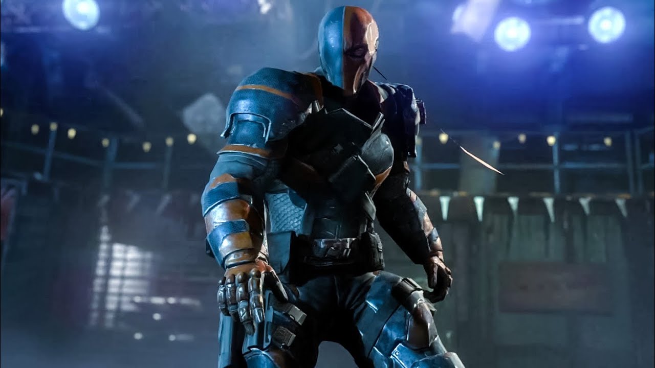 DEATHSTROKE VS BATMAN - Batman Arkham Origins  - YouTube