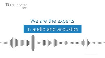 Fraunhofer IDMT »Acoustic and AI solutions for production«