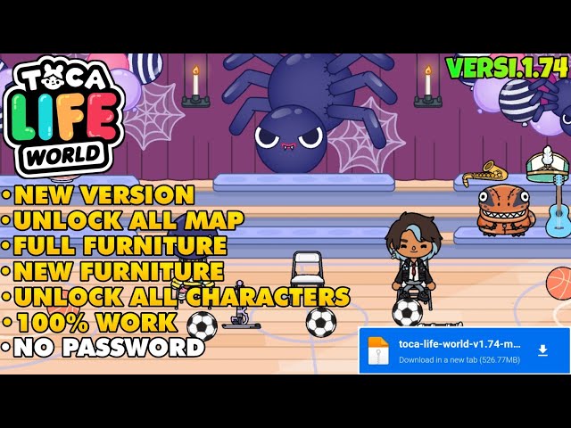 Toca Life World v1.78 Apk Mod (Tudo Desbloqueado Grátis) Download 2023 -  Night Wolf Apk