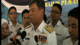 ROYAL MALAYSIAN NAVY - MAJLIS PEMAKAIAN PANGKAT - MHI TV3 15.03.2016