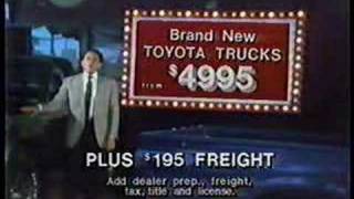 Schaumburg Toyota Commercial 1985