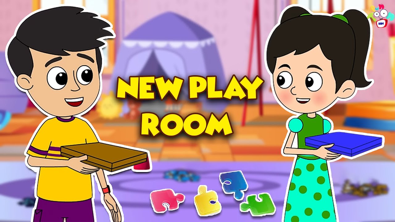 New Play Room | Animated Stories | English Cartoon | Moral Stories | PunToon Kids