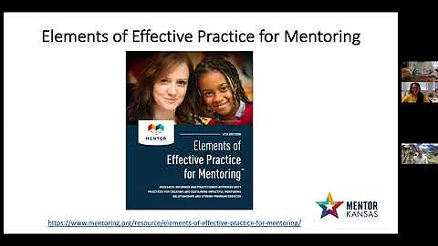 Introduction to Mentor Kansas and Elements of Effective Practice