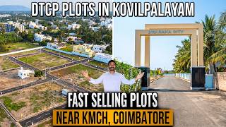 DTCP Approved Plots in Kovilpalayam Coimbatore | Best Investment Plots Near Saravanampatti