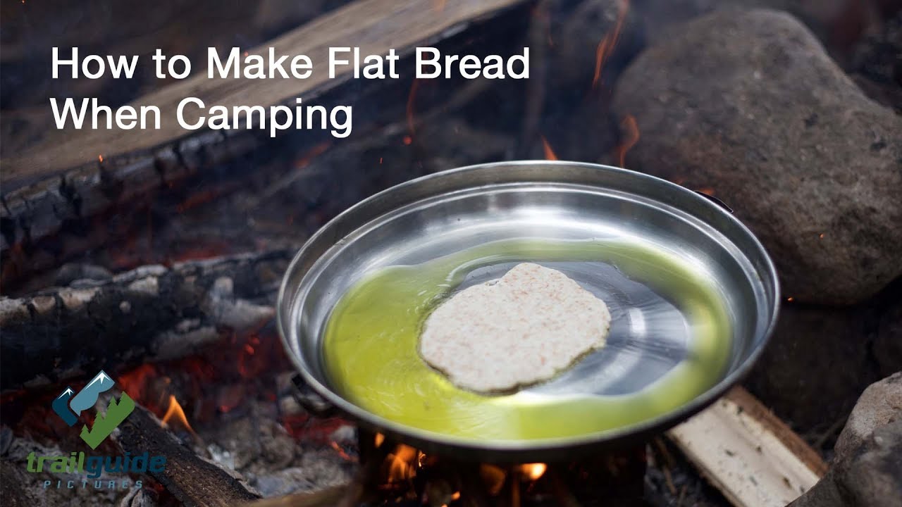 How to Cook Flat Bread when Camping YouTube