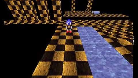 Sonic X-Treme Remake - Test Level - Sonic