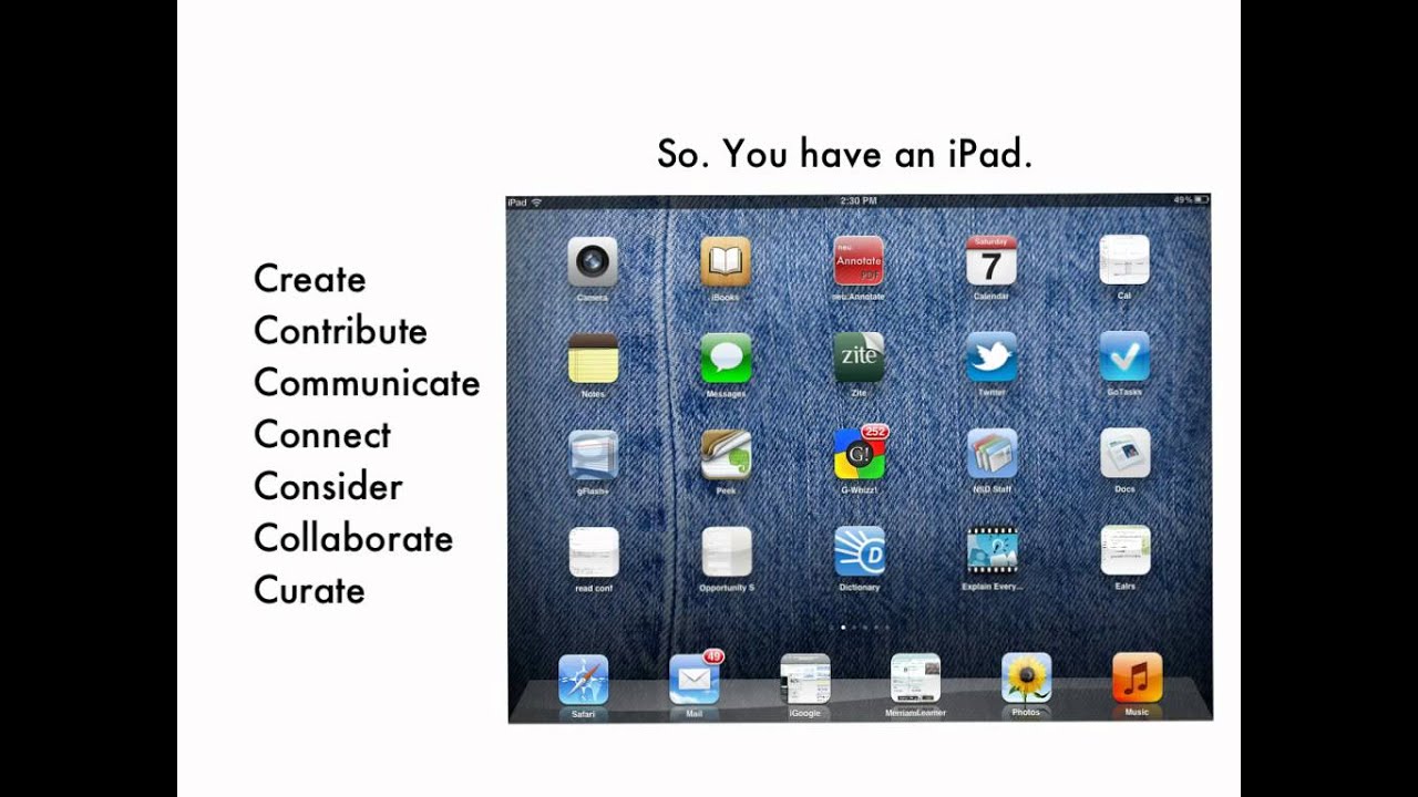 iPad Possibilities