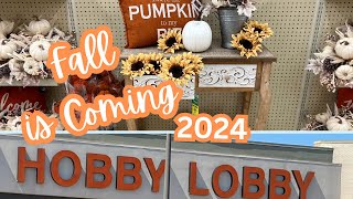 Fall Is Coming To Hobby Lobby 2024 #decoration #diy #hobbylobby #fall #sweaterweather #season