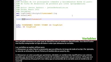 SSOO - Windows - Scripts - Repaso básico a los procesos por lotes