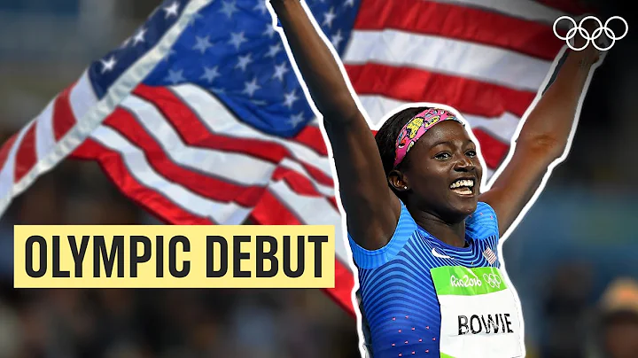 Tori Bowie's  first Olympic Race!