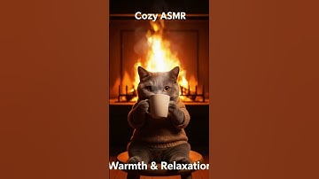 cozy fireplace 4k ultra hd for relaxation and sleep | Soft firelight dances across the room #asmr