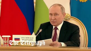video: Vladimir Putin threatens ‘response’ if Nato military infrastructure deployed on Nordic soil