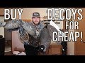 Get decoys for CHEAP | Waterfowl Wednesday