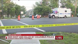 Man shot and killed by Columbus police near Canal Winchester