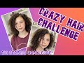 100 LAYERS OF STRAW CHALLENGE/CRAZY HAIR /HEATLESS CURLS