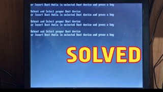 Reboot and Select Proper Boot device or Insert Boot Media in Selected Boot device and press a key