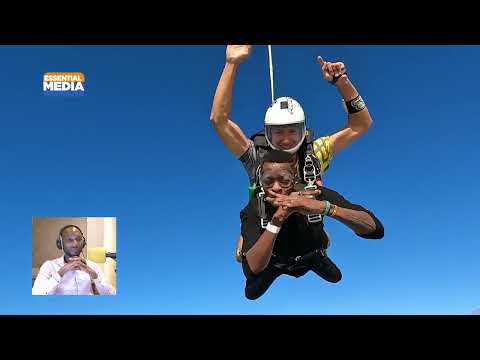 Jose Chameleone  Skydive In Dubai  Enjoy Life To The Fullest