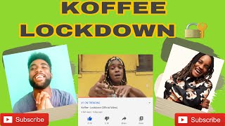 Koffee - Lockdown (Official Video) Reaction | KEEM BECKFORD