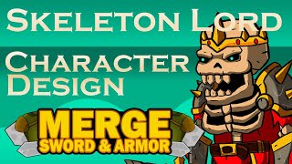 Creating new enemy character for my indie game - Lord Skeleton | Merge Sword & Armor screenshot 5