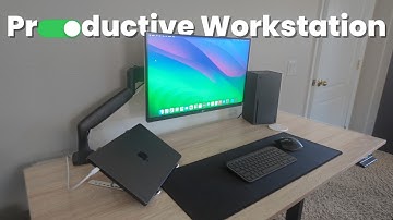 My Minimal Desk Setup Tour 2025 | Productive Workspace