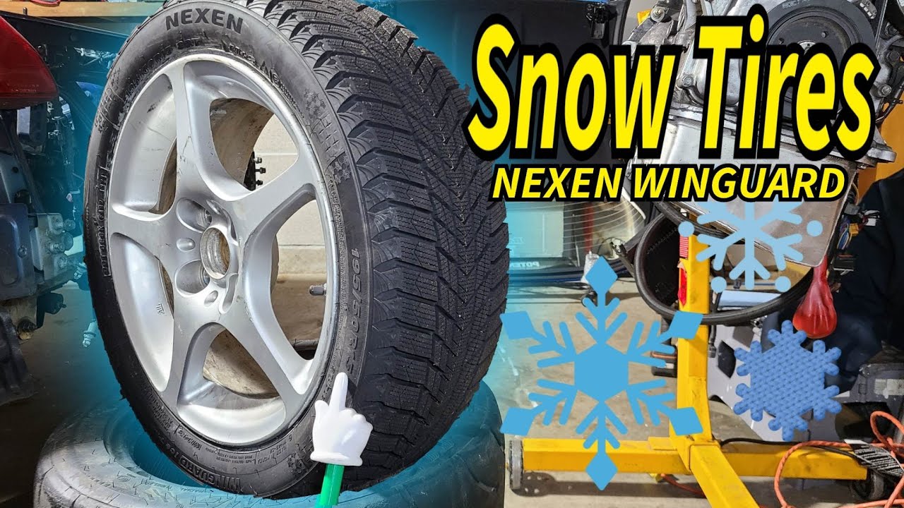 CHEAP Snow Tires for MR-S or Miata | Nexen Winguard Ice Plus review -  YouTube