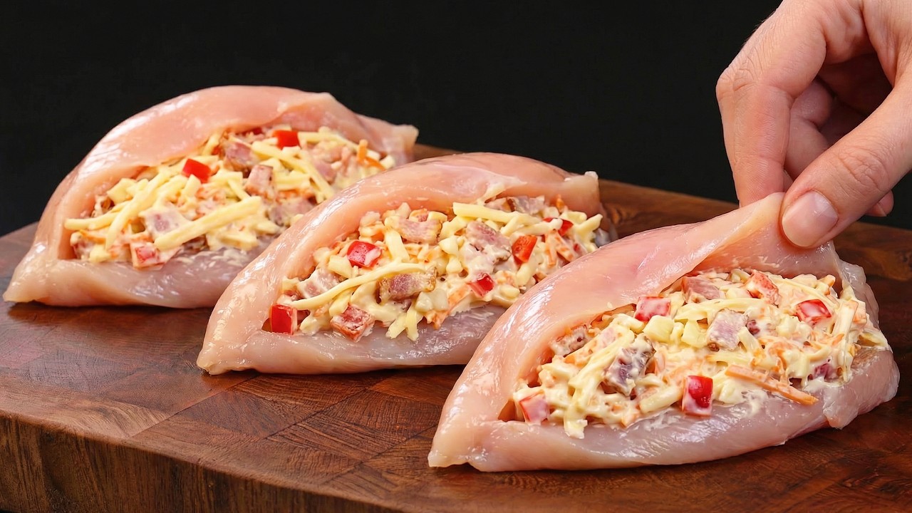 Моя семья просит эту куриную грудку каждый день! Рецепт, который понравится и вашей семье!