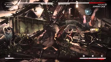 Mortal Kombat X - Predator 67% Corner Hunter Combo (used by SonicFox)