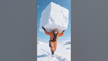 Naruto Snow Artist | Who is best ? Naruto vs Sasuke vs Kakashi #naruto #shorts #kakashi #sakura