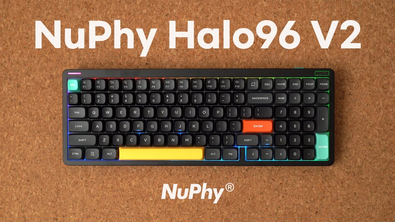ENG SUB) NuPhy Halo96 V2 Keyboard Review - YouTube