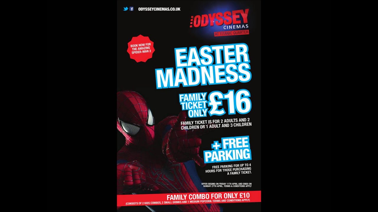 Easter Madness at Odyssey Cinemas