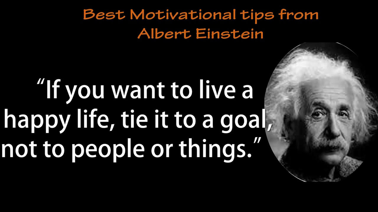 Inspirational quotes by albert einstein