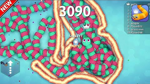 Snake. Io 🐍 HOW TO CIRCLE TOP 1 SNAKES! Epic Snakeio Gameplay