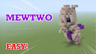 Minecraft┃How to build Pokémon(Mewtwo)
