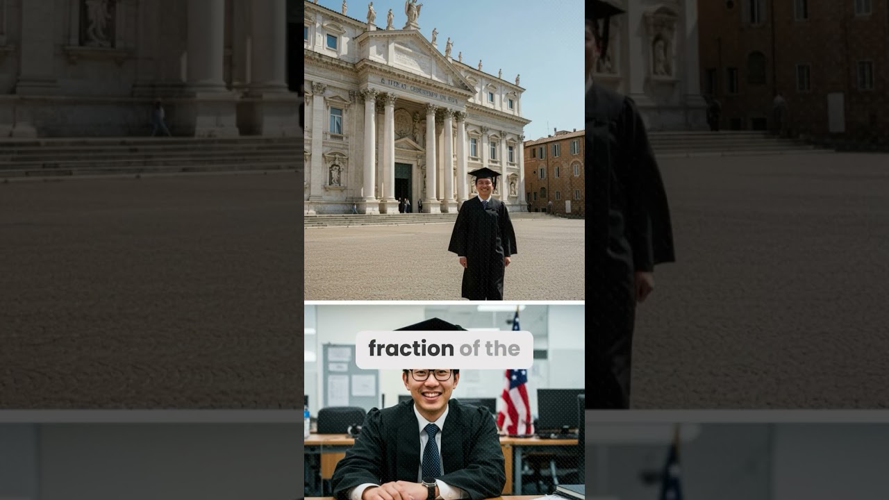 Study in Italy, not in debt