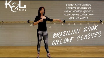 Zouk Dance Online Classes - Samba de Gafieira, Brazilian Zouk, Dance Conditioning, Solo Dance (2020)