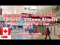 Toronto pearson t1 ottawa macdonald cartier  airport transfer  ontario  canada  10  11apr24