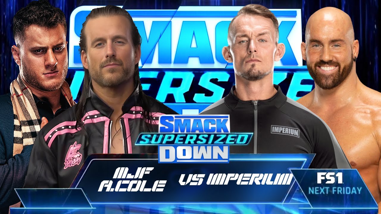 WWE2K23 Universe Mode Adam Cole MJF Vs Imperium Tag Team Match wwe2k23-universe-mode-adam-cole-mjf-vs-imperium-tag-team-match