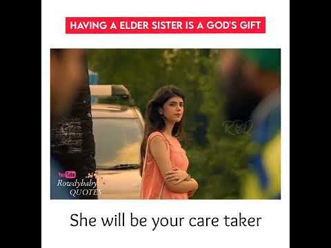 sisters-status|caring-sister|rowdybaby-quotes|siblings