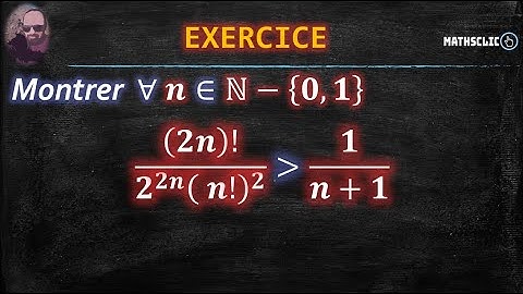🔴MATHSCLIC EXERCICE | ÉTABLIR UNE INÉGALITÉ PAR RÉCURRENCE