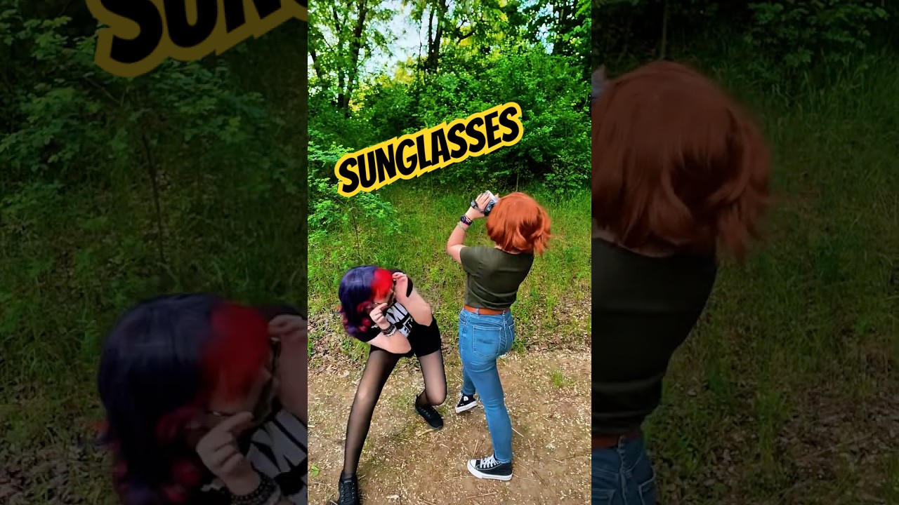 The BEST thing about sunglasses | Swann Holloway & Nora Malakian @witchera_ #cosplay Lost Records