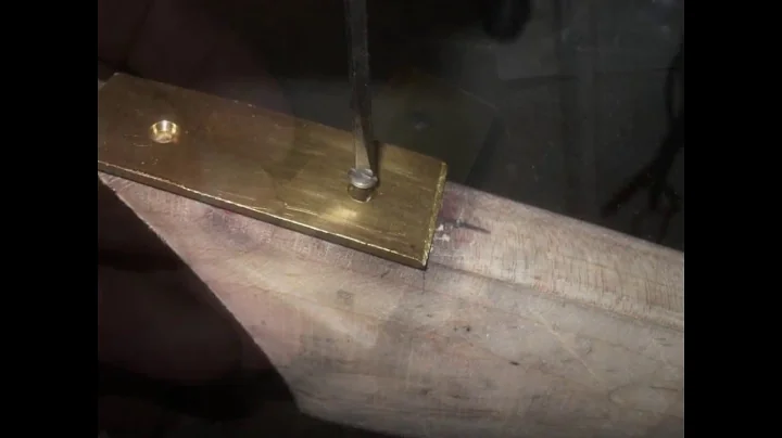 Longrifle Build #5- Toe plate and stock shaping